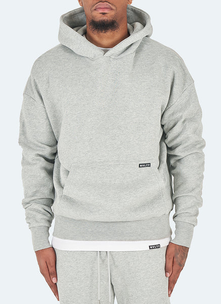 Heavyweight Essential Hoodie Grey