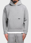 Scuba Structured Hoodie - Grey