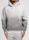 Vintage Deep Fade Hoodie - Grey