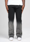 Vintage Flare Deep Fade Joggers - Black