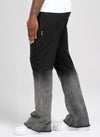 Vintage Flare Deep Fade Joggers - Black