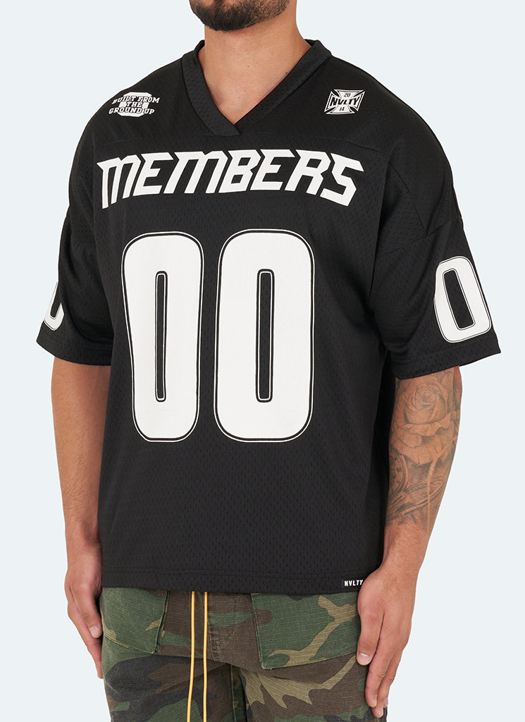 Members Jersey - Black