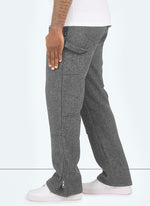 Heavyweight Wool Carpenter Rivet Pants - Grey