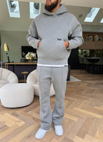 Scuba Structured Hoodie - Grey