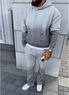 Vintage Deep Fade Hoodie - Grey