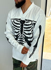 Vintage Skeleton Jersey - White