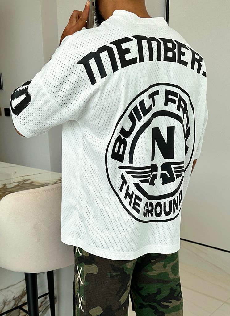 Members Jersey - White