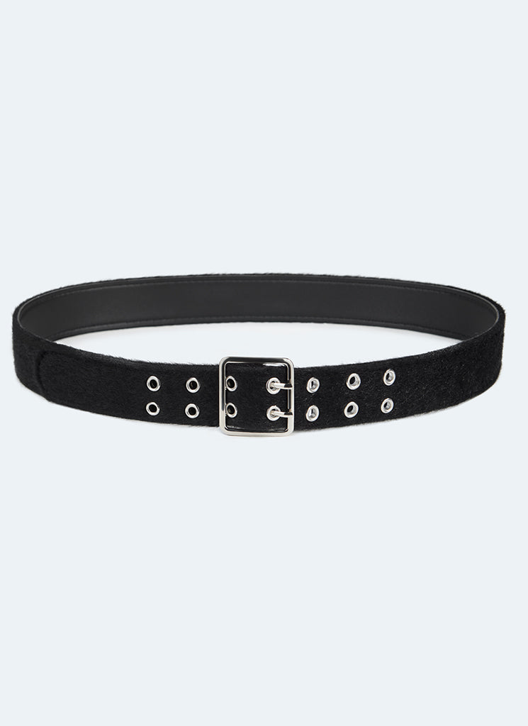 Mohair Belt - Black