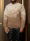 Mohair Gradient Sweater - Stone