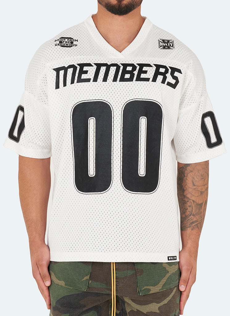 Members Jersey - White