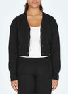 Mohair Cardigan - Black